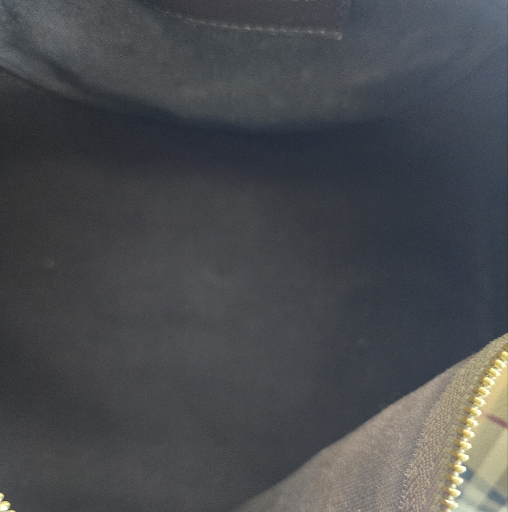 Burberry Haymarket Check Boston Bag Brown - Picture 8 of 16